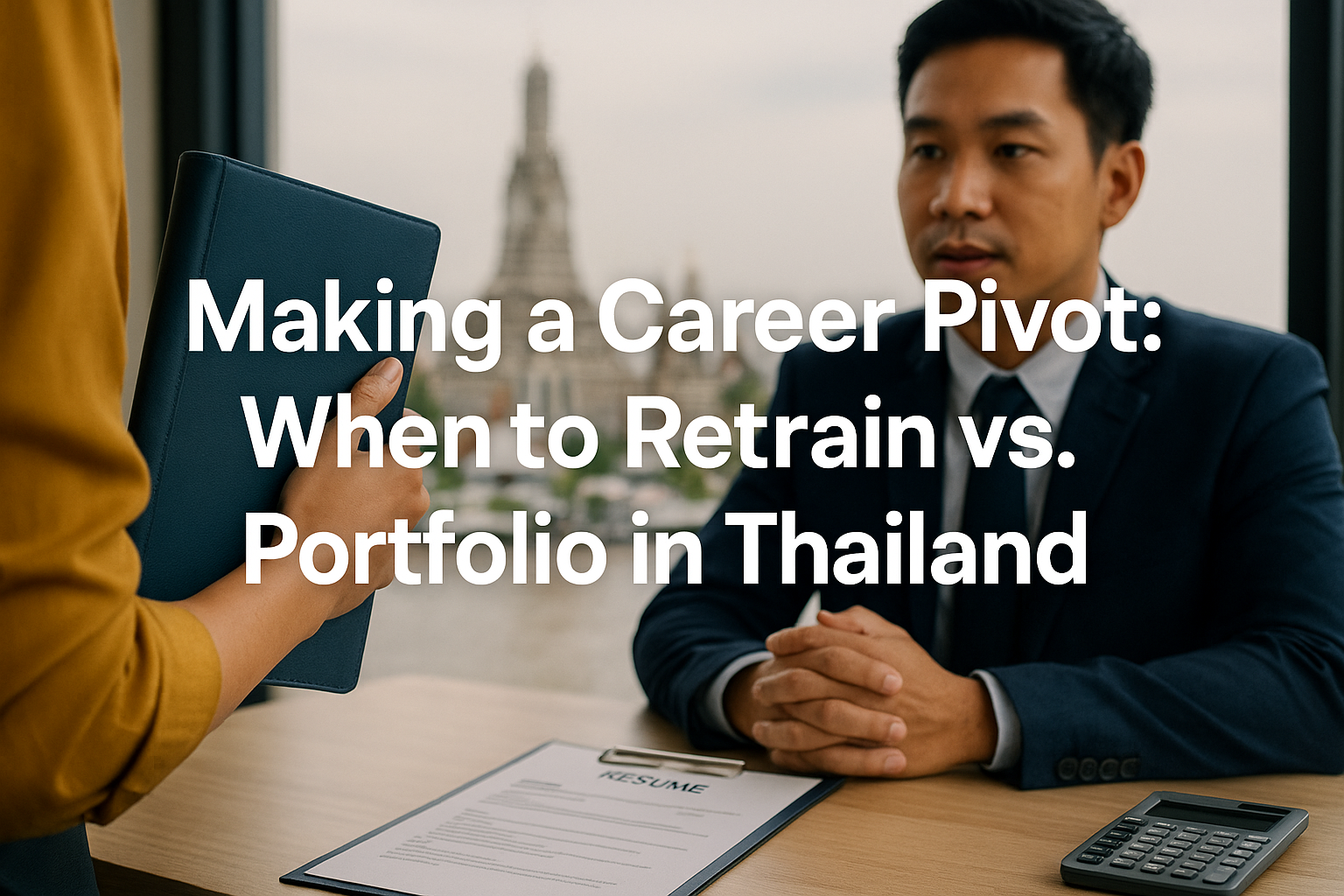 เปลี่ยนสายงานอย่างมืออาชีพ: เมื่อไหร่ควรเรียนเพิ่ม หรือสร้าง Portfolio ในไทย