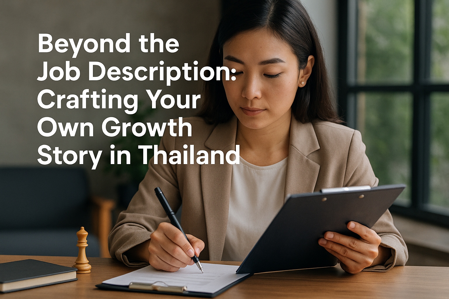 เหนือกว่าแค่ Job Description: สร้างเรื่องราวการเติบโตของคุณเองในไทย
