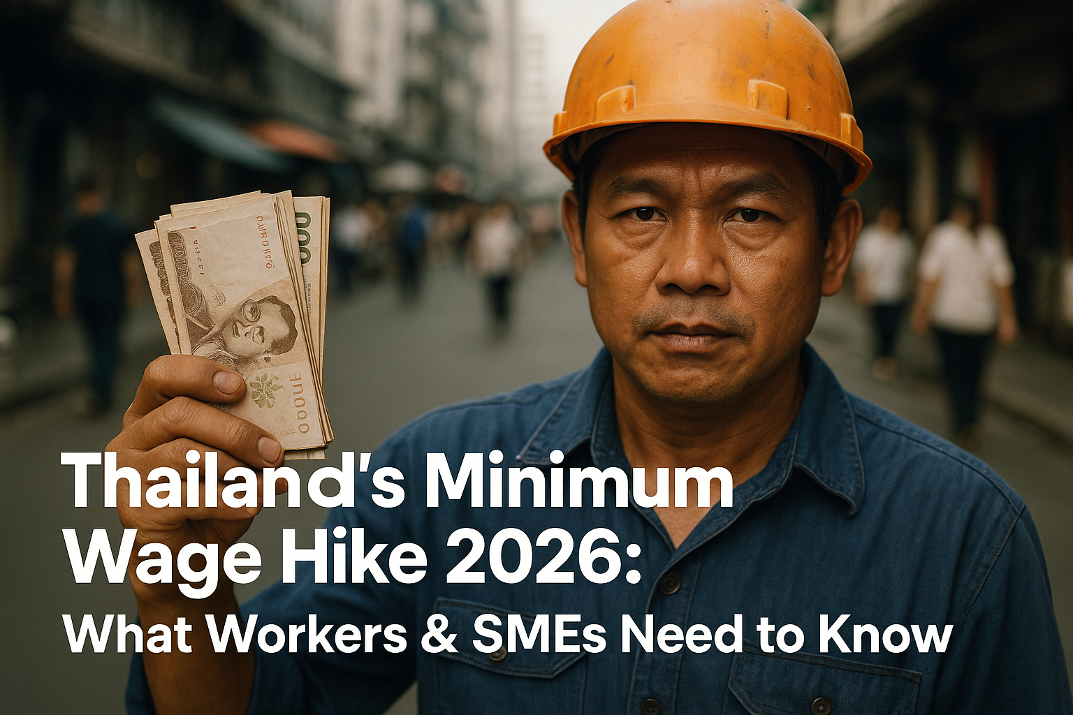 ค่าแรงขั้นต่ำปี 2026 ของไทย: สิ่งที่ลูกจ้างและ SME ต้องรู้